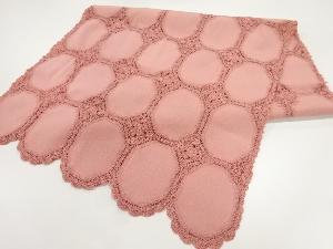 リサイクル　レース亀甲繋ぎ模様ショール